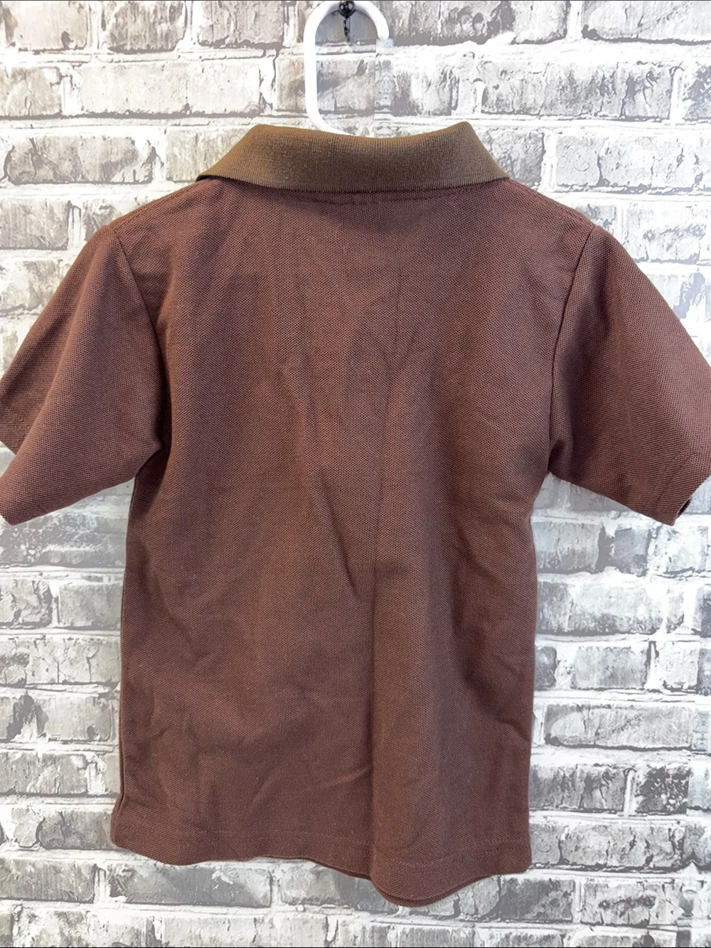Polo sport Brown Polo with Red Pony Logo
